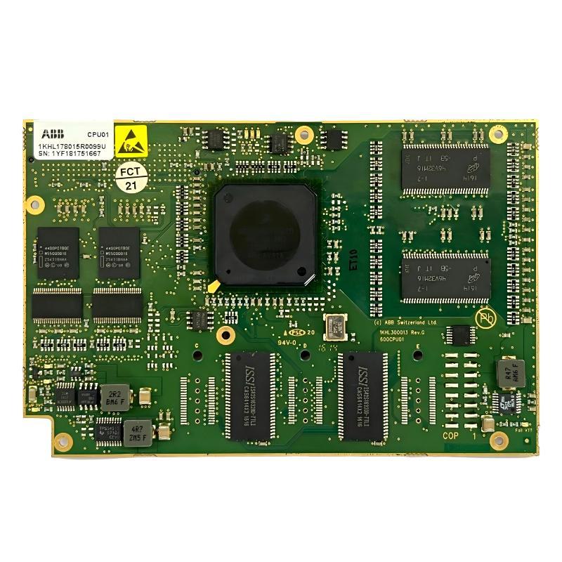 ABB CPU01 1KHL178015R0099U Control Board