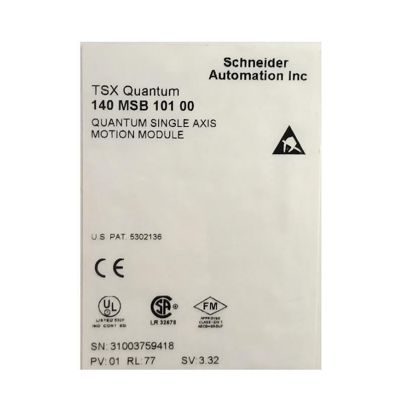Schneider 140MSB10100 Single-Axis Motion Module