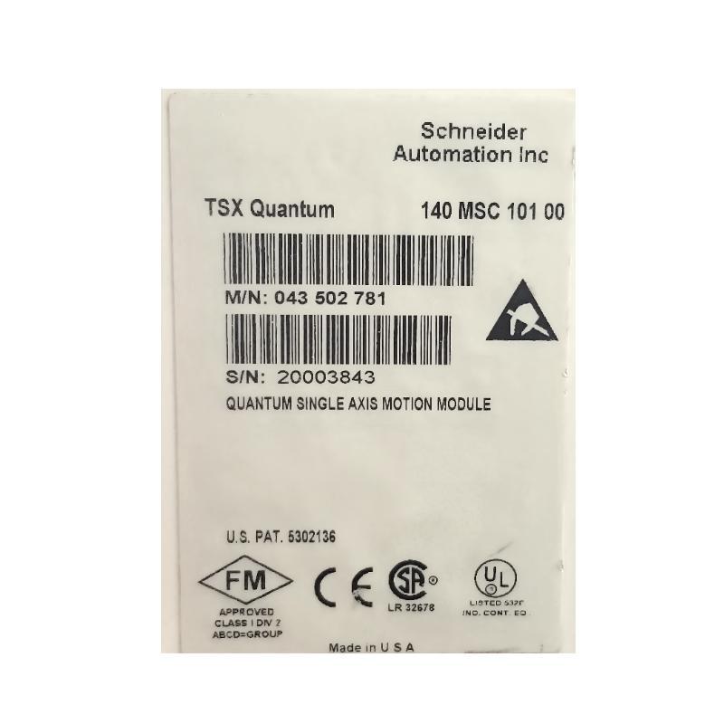 Schneider 140MSC10100 Single-Axis Motion Module