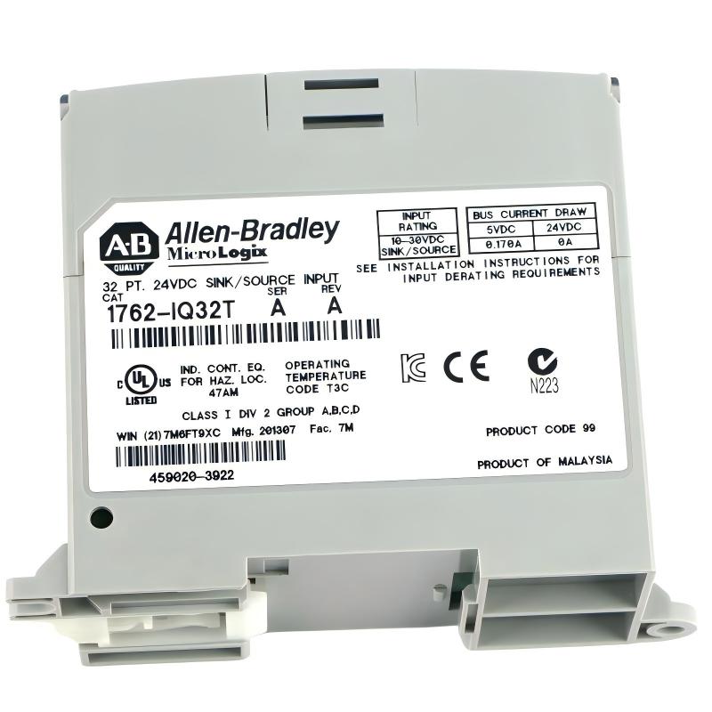 Allen Bradley 1762-IQ32T MicroLogix DC Input Module