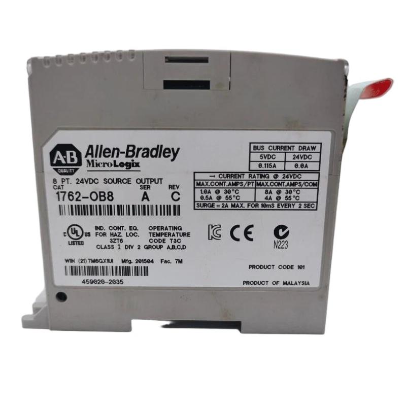 Allen Bradley 1762-OB8 MicroLogix 8-Point Digital Solid-State Output Module