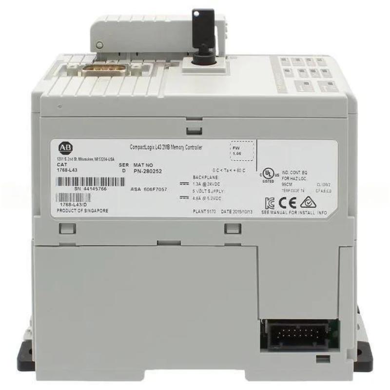 Allen Bradley 1768-L43 CompactLogix L45 Controller