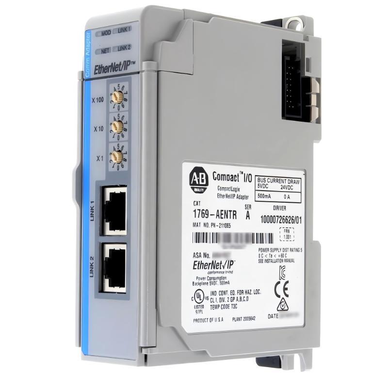 Allen Bradley 1769-AENTR CompactLogix EtherNet/IP Adapter Module