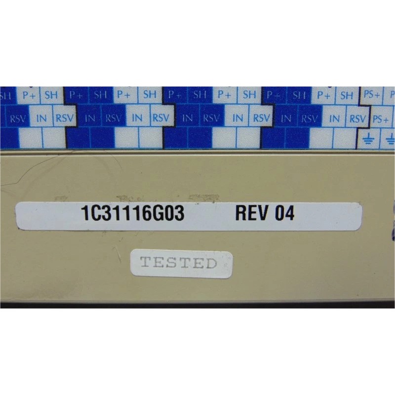 Ovation 1C31116G03 Analog Input Module