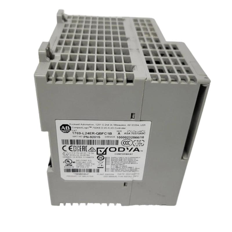 Allen Bradley 1769-L24ER-QBFC1B CompactLogix 5370 L2 EtherNet/IP Controller