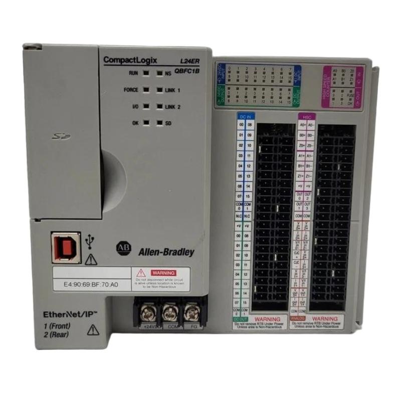 Allen Bradley 1769-L24ER-QBFC1B CompactLogix 5370 L2 EtherNet/IP Controller