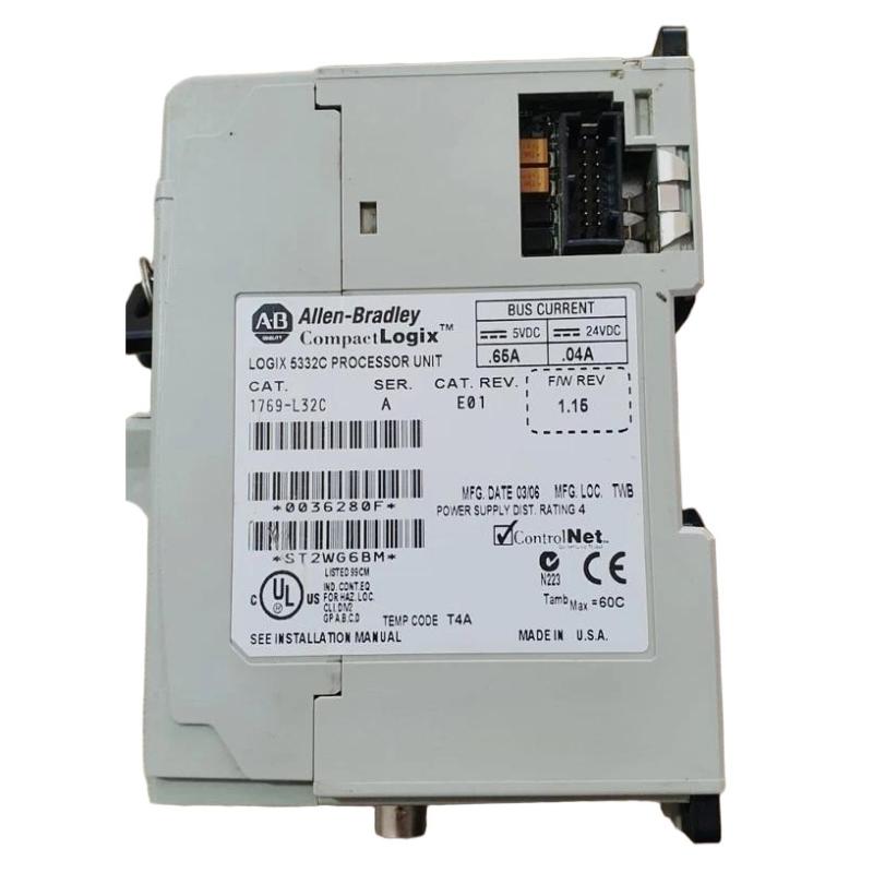 Allen Bradley 1769-L32C CompactLogix ControlNet Processor