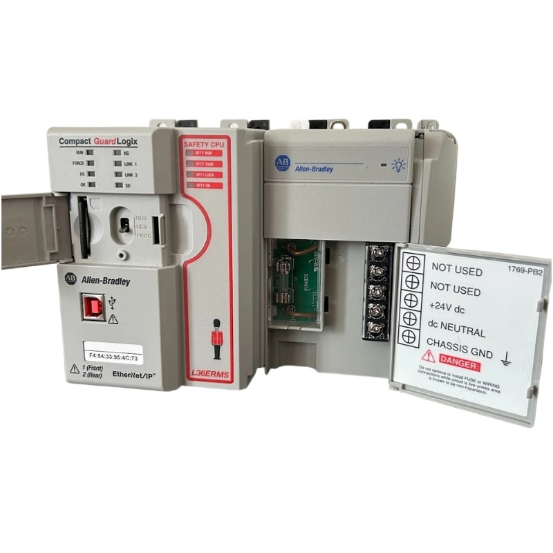 Allen Bradley 1769-L36ERMS Compact GuardLogix 5370 Ethernet Controller