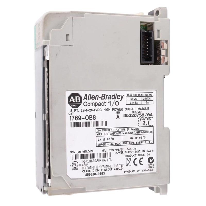 Allen Bradley 1769-OB8 CompactLogix 8-Point High-Current Output Module