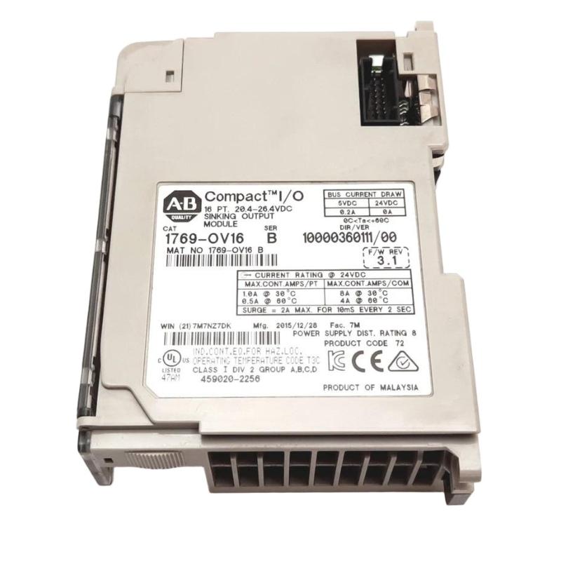 Allen Bradley 1769-OV16 CompactLogix 16-Point DC Sinking Output Module