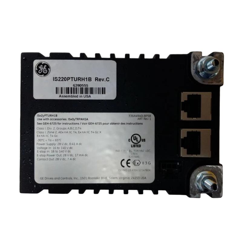 GE IS220PTURH1B Turbine I/O Module