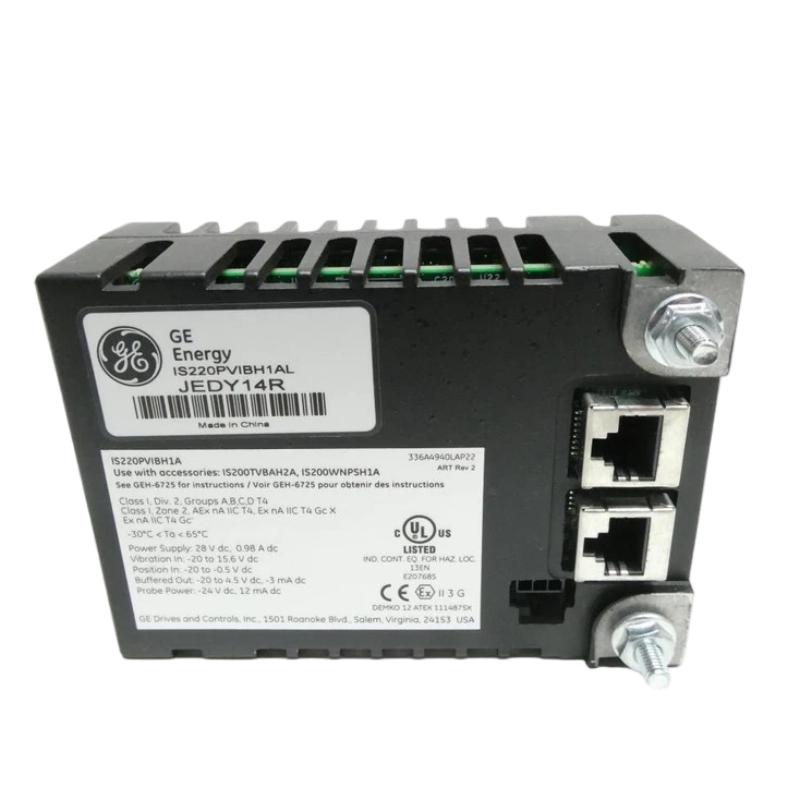 GE IS220PVIBH1AL Electrical Vibration Module