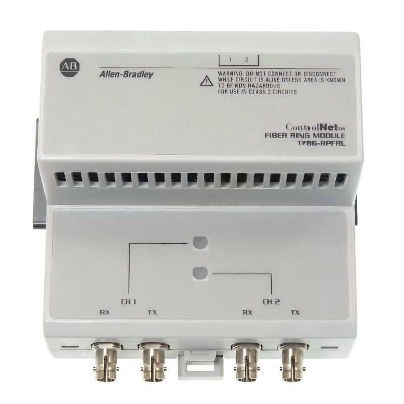 Allen Bradley 1786-RPFRL ControlNet Long-Distance Fiber-Optic Ring Repeater Module