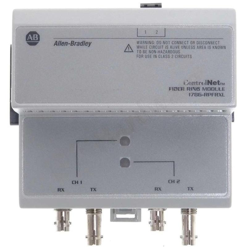 Allen Bradley 1786-RPFRXL ControlNet Ultra-Long-Distance Fiber-Optic Ring Repeater Module