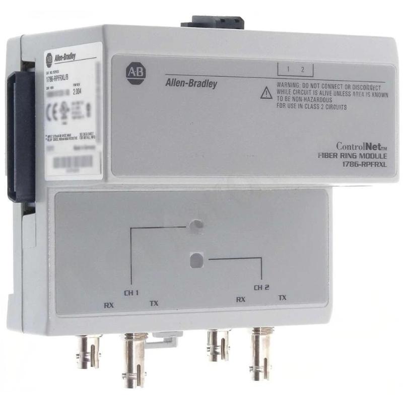 Allen Bradley 1786-RPFRXL ControlNet Ultra-Long-Distance Fiber-Optic Ring Repeater Module