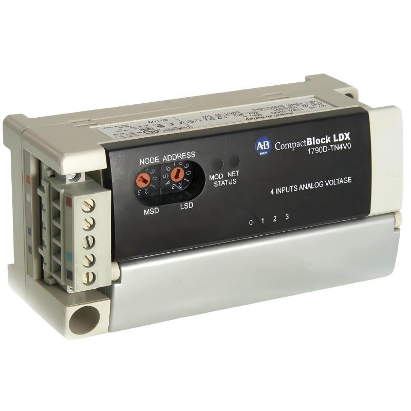 Allen Bradley 1790D-TN4V0 CompactBlock LDX I/O Base Module