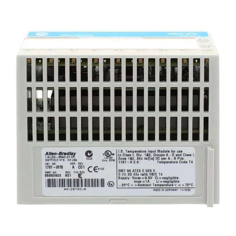 Allen Bradley 1797-IRT8 Flex Ex I/O RTD/Thermocouple/mV Input Module
