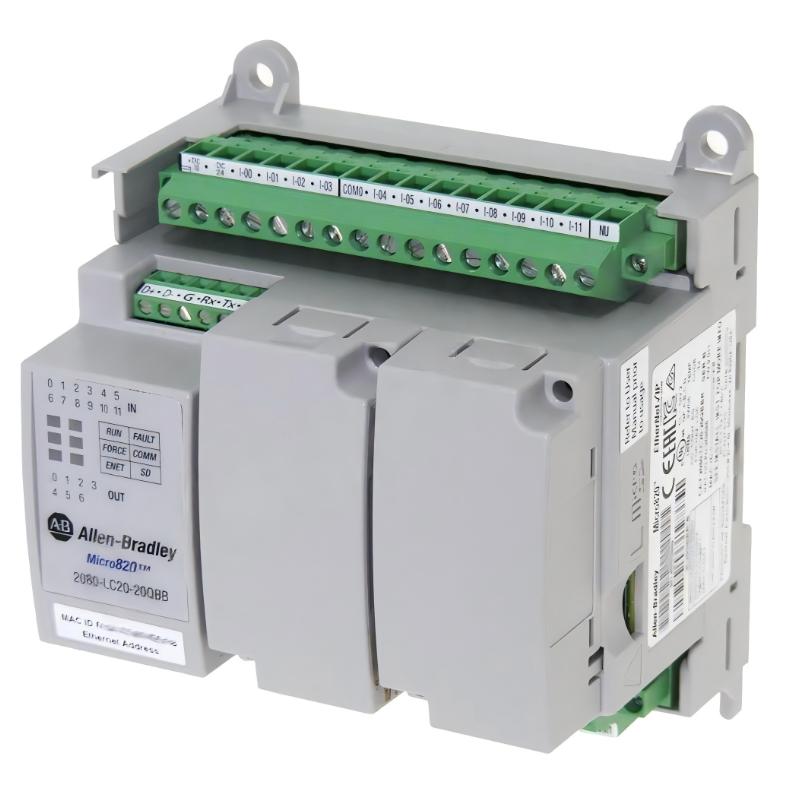 Allen Bradley 2080-LC20-20QBBR Micro820 Programmable Controller