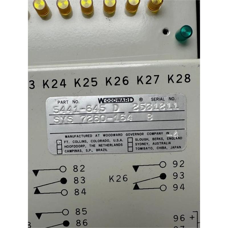 Woodward 5441-645 Relay Interface Module