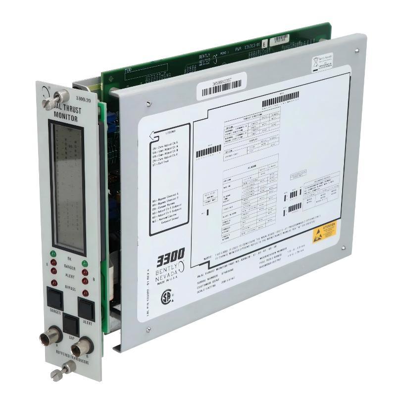 Bently Nevada 3300/20 Dual-Thrust Position Monitor