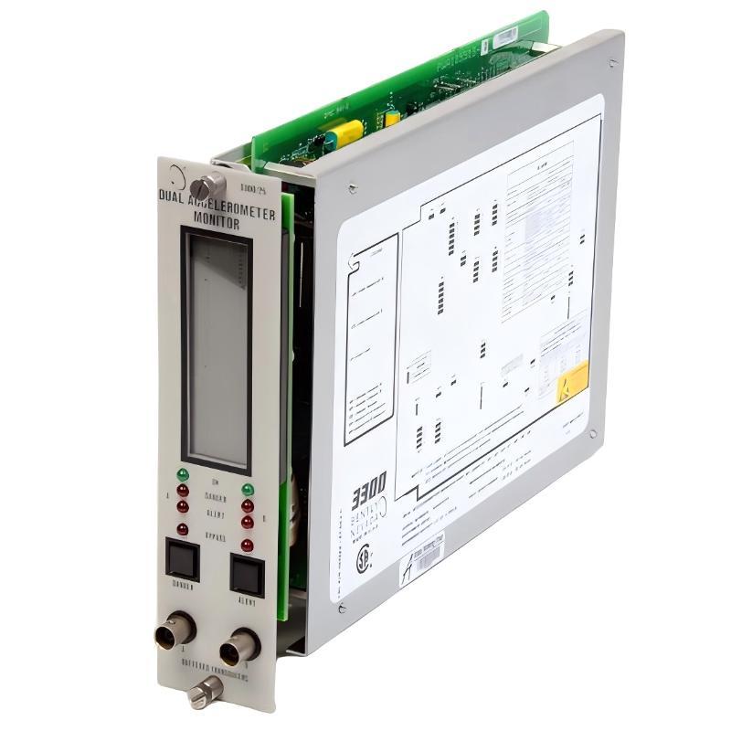 Bently Nevada 3300/25 Dual-Accelerometer Monitor