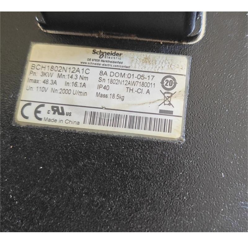 Schneider BCH1802N12A1C Servo Motor