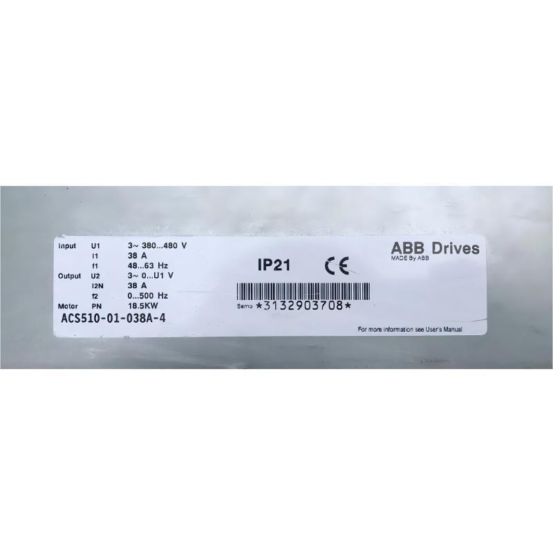 ABB ACS510-01-038A-4 3ABD00015750-D Variable Frequency Drive (VFD)