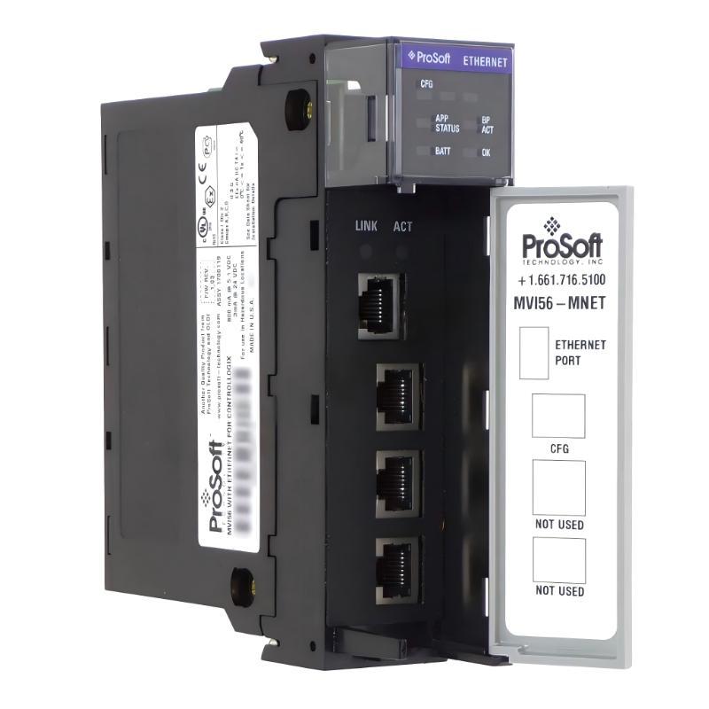 ProSoft MVI56-MNET Modbus TCP/IP Client/Server Network Interface Module