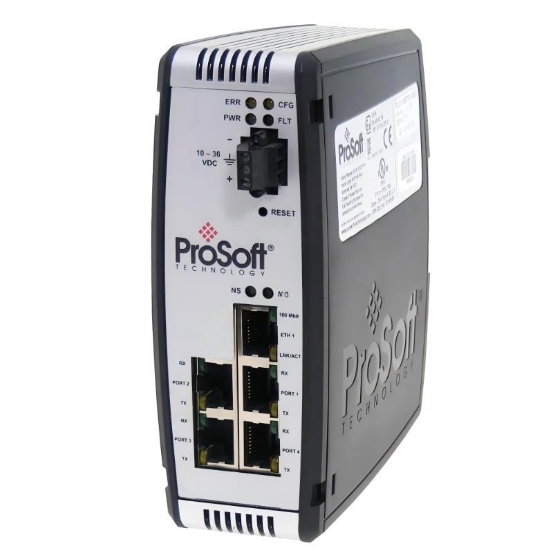 ProSoft PLX31-MBTCP-MBS4 Modbus TCP/IP to Modbus Serial Gateway