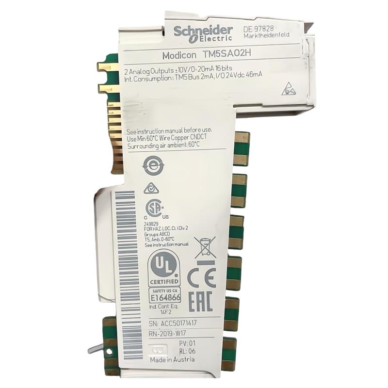 Schneider TM5SAO2H Analog Output Module