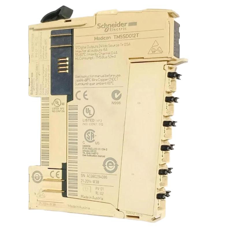 Schneider TM5SDO12T Discrete Output Module