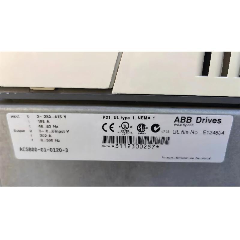 ABB ACS800-01-0120-3 64664425 Frequency Converter