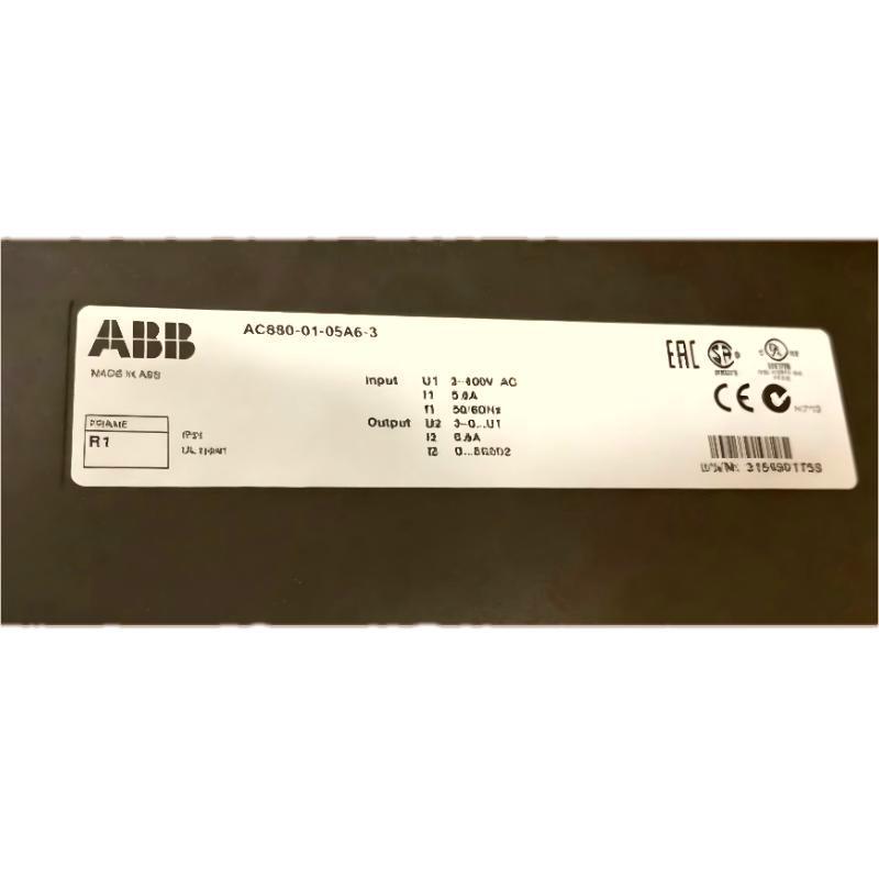 ABB ACS880-01-05A6-3 3AUA0000107987 Frequency Converter
