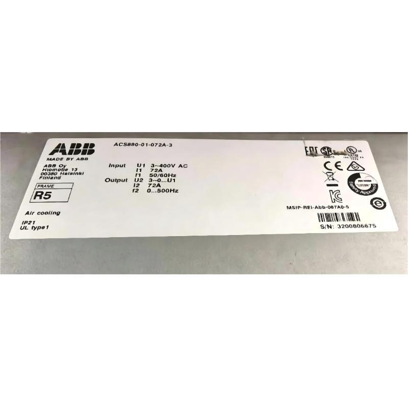 ABB ACS880-01-072A-3 3ABD00035948-D Frequency Converter