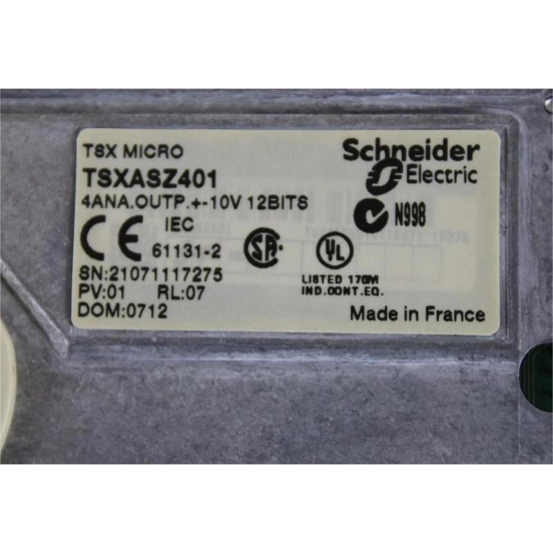 Schneider TSXASZ401 Analog Output Module