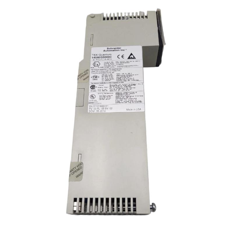 Schneider 140AII33000C Intrinsically Safe Temperature Input Module