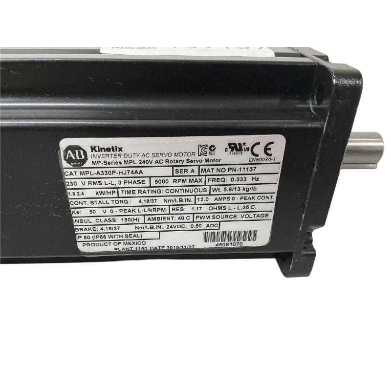 Allen Bradley MPL-A330P-HJ74AA Servo Motor