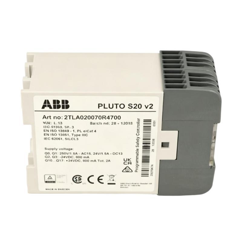 ABB Pluto S20 v2 2TLA020070R4700 Programmable Safety Controller
