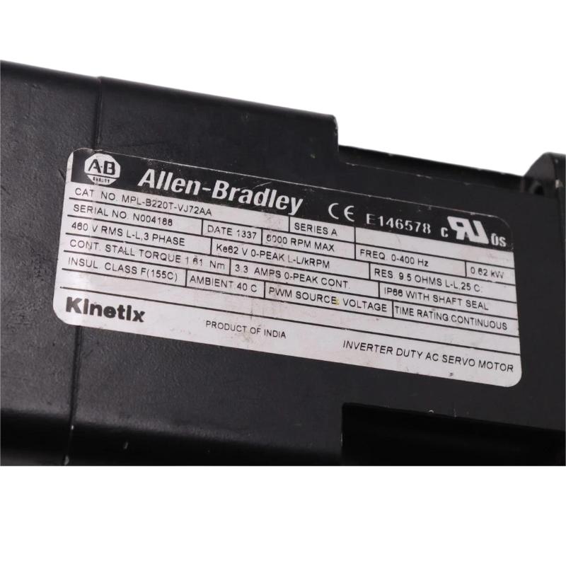 Allen Bradley MPL-B220T-VJ72AA Servo Motor