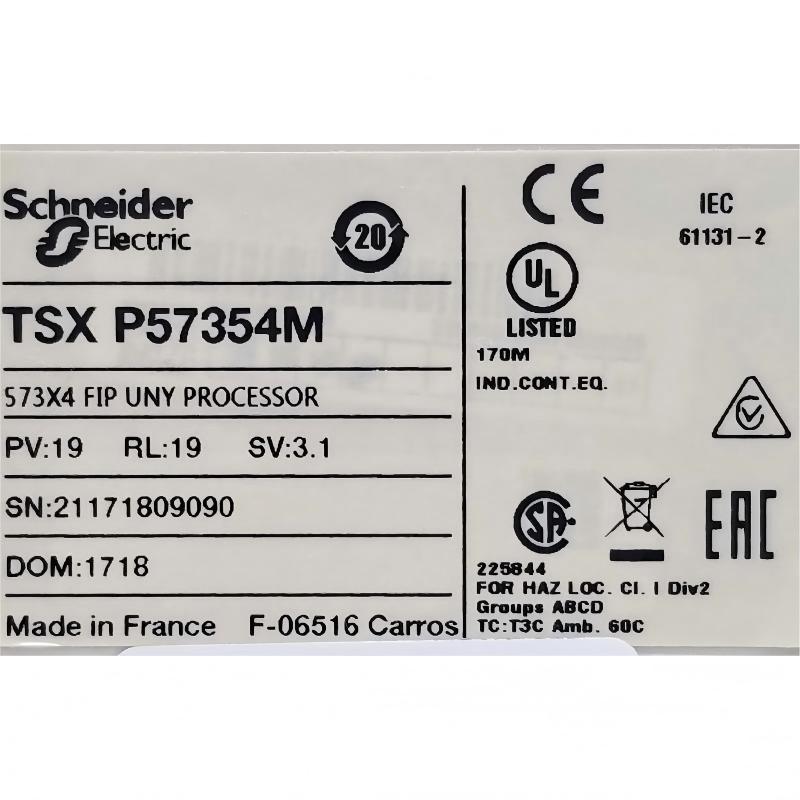 Schneider TSXP57354M Unity Processor