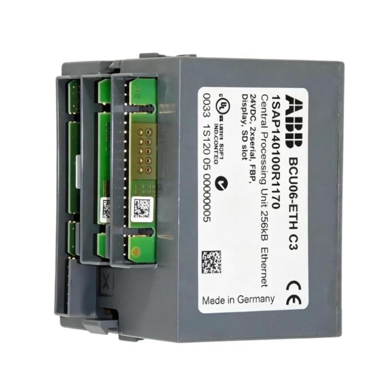 ABB BCU06-ETH C3 1SAP140100R1170 Central Processing Unit Module