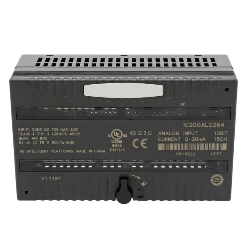 GE IC200ALG264H Analog Input Module