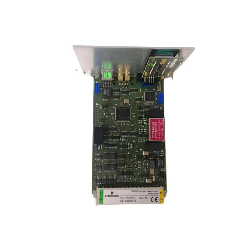 Emerson A6370D Overspeed Protection Monitor
