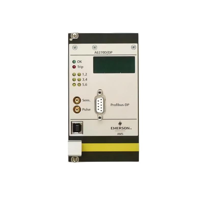 Emerson A6370D Overspeed Protection Monitor