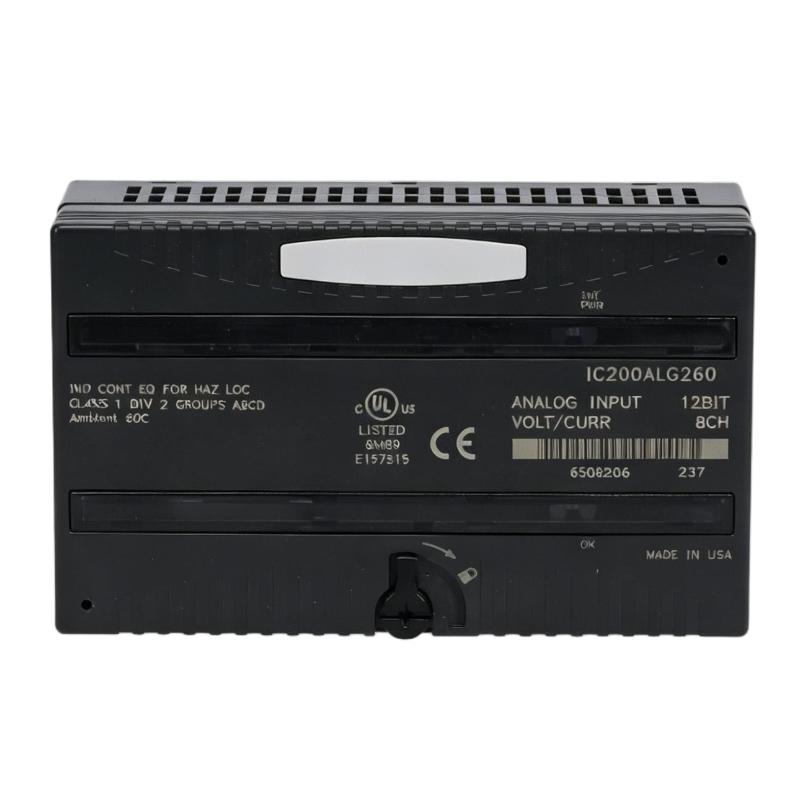 GE IC200ALG260B Analog Input Module