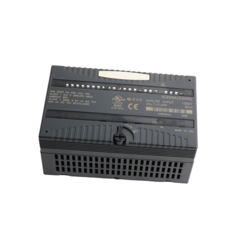 GE IC200ALG260C Analog Input Module
