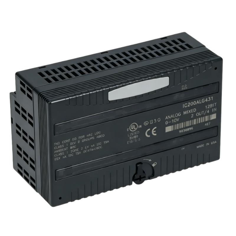 GE IC200ALG431F Analog/Mixed I/O Module