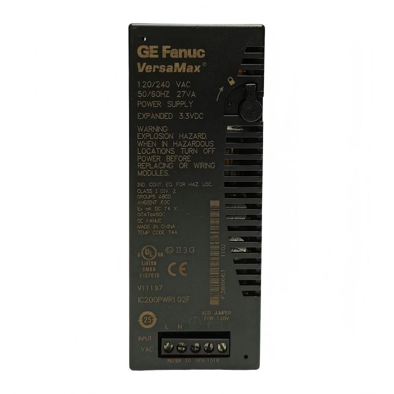 GE IC200PWR102F VersaMax Power Supply Module