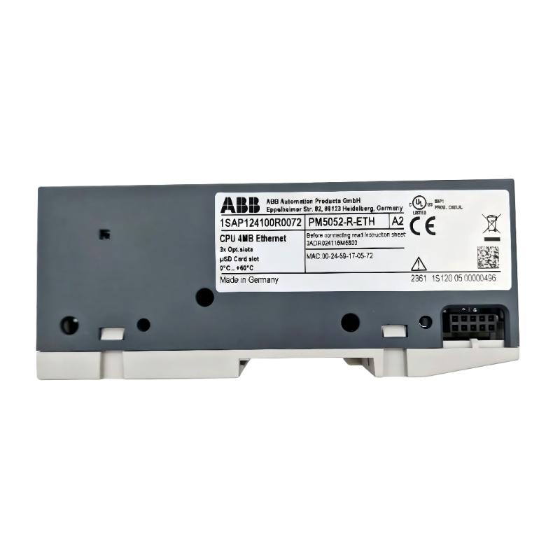 ABB PM5052-R-ETH 1SAP124100R0072 Processor Module