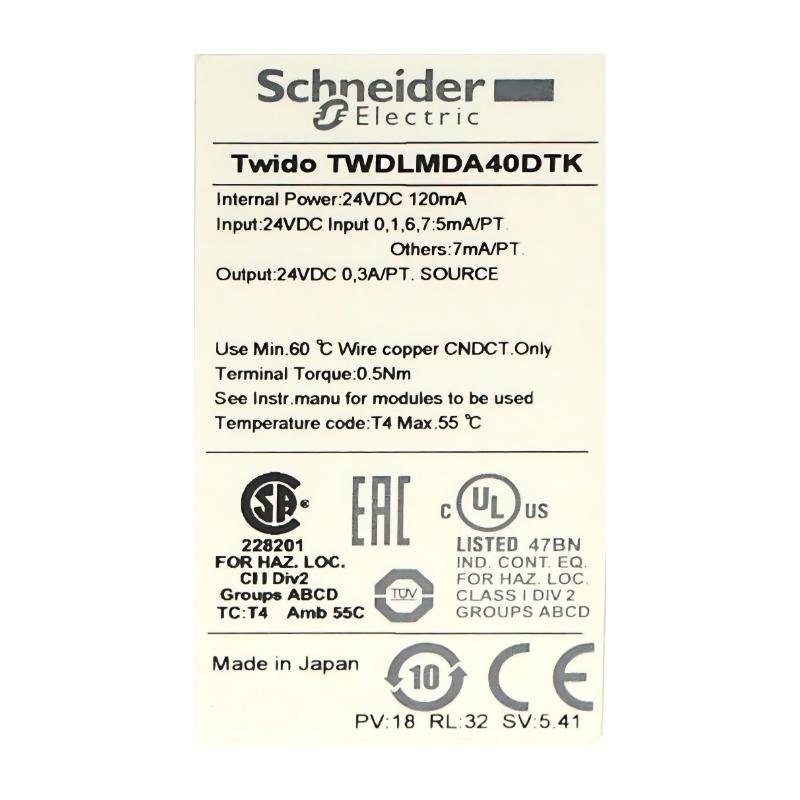 Schneider TWDLMDA40DTK Modular Base Station Controller